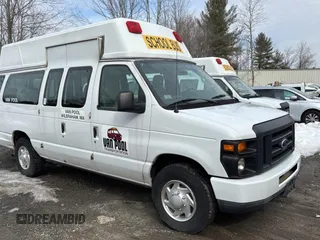2014 Ford Econoline Cargo Commercial with VIN 1FTNS2EW6EDA97603, listed as a Copart auction lot 47958945 with 112,974 mi miles and Clean Title. Bid and sale history available at carsss.com. Image 1.
