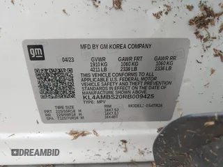 2024 Buick Encore GX Preferred z VIN KL4AMBS20RB009425, wystawiony jako IAAI lot #41928120 z przebiegiem 23 373 mil mil oraz . Historia ofert i sprzedaży dostępna na DreamBid. Obrazek 9.