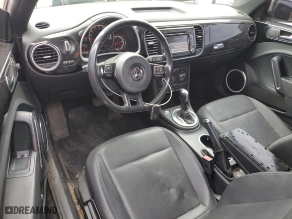 2013 Volkswagen Beetle Coupe 2.5L with VIN 3VWJP7AT8DM664287, listed as a Copart auction lot 46989865 with 124,974 mi miles and Salvage Title. Bid and sale history available at carsss.com. Image 8.