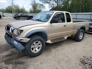 2003 Toyota Tacoma PreRunner with VIN 5TESN92N33Z257276, listed as a Copart auction lot 50845065 with Not Provided miles and Salvage Title. Bid and sale history available at carsss.com. Image 1.