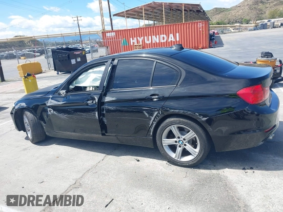 2014 BMW 3 Series 328i with VIN WBA3C1C55EK108432, listed as a IAAI auction lot 41934089 with 1 mi miles. Bid and sale history available at carsss.com. Image 14.