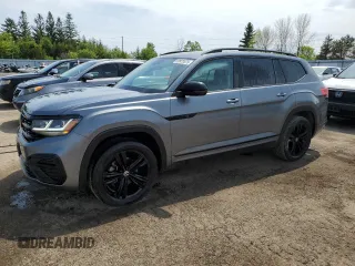 2023 Volkswagen Atlas SEL R-Line Black with VIN 1V2SR2CA3PC540190, listed as a Copart auction lot 58972075 with 63,733 mi miles and Clean title. Bid and sale history available at DreamBid. Image 1.