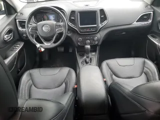 2021 Jeep Cherokee Latitude Lux with VIN 1C4PJLMNXMD144236, listed as a Copart auction lot 75487924 with 30,865 mi miles and Salvage Title. Bid and sale history available at carsss.com. Image 8.
