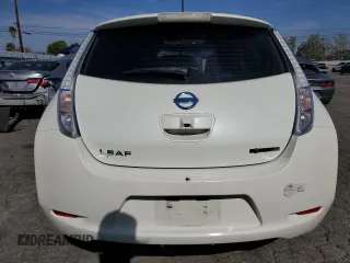 2011 Nissan LEAF SL-e with VIN JN1AZ0CP7BT000987, listed as a Copart auction lot 50105945 with 168,027 mi miles and Clean Title. Bid and sale history available at carsss.com. Image 6.