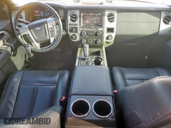 2015 Ford Expedition Max Limited с VIN 1FMJK2ATXFEF16702, выставлен на аукционе Copart как лот 66694295 с пробегом 175 928 миль миль и Списание • Salvage title. История ставок и продаж доступна на DreamBid. Изображение 8.