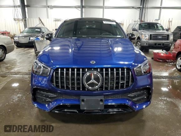 2021 Mercedes-Benz GLE 53 AMG with VIN 4JGFD6BB7MA316555, listed as a Copart auction lot 54922005 with 68,144 mi miles and Salvage title. Bid and sale history available at DreamBid. Image 5.