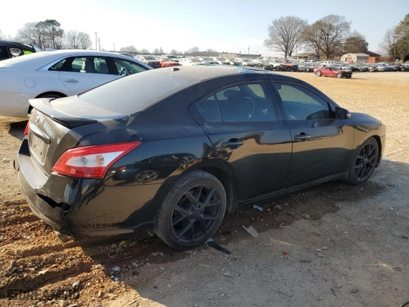 2011 Nissan Maxima 3.5 S with VIN 1N4AA5APXBC850736, listed as a Copart auction lot 47060605 with 238,286 mi miles and Salvage Title. Bid and sale history available at carsss.com. Image 3.