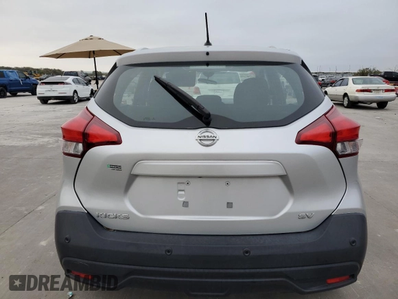 2020 Nissan Kicks SV with VIN 3N1CP5CV5LL484299, listed as a Copart auction lot 79484214 with 77,315 mi miles and Salvage Title. Bid and sale history available at DreamBid. Image 6.