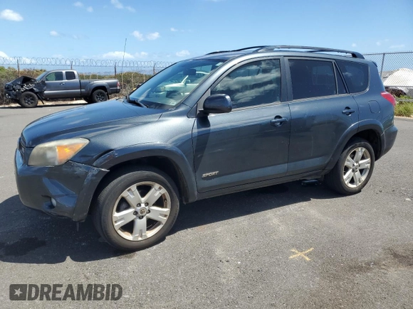2006 Toyota RAV4 Sport with VIN JTMZK32V666000666, listed as a Copart auction lot 48623075 with 168,859 mi miles and Clean Title. Bid and sale history available at carsss.com. Image 1.