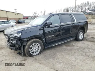 2023 Chevrolet Suburban LT z VIN 1GNSKCKD5PR505002, wystawiony jako Copart lot #49835585 z przebiegiem 52 722 mil mil oraz Szkoda całkowita • Salvage title. Historia ofert i sprzedaży dostępna na DreamBid. Obrazek 1.