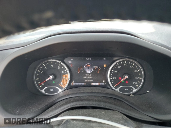 2021 Jeep Renegade Islander z VIN ZACNJDBB3MPM75714, wystawiony jako Copart lot #56912925 z przebiegiem 90 368 mil mil oraz Nie do naprawy • Non repairable. Historia ofert i sprzedaży dostępna na DreamBid. Obrazek 9.