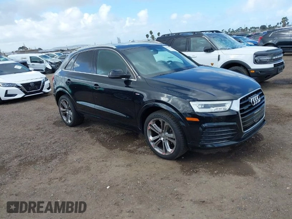 2016 Audi Q3 Prestige with VIN WA1GFCFS8GR003333, listed as a IAAI auction lot 41924542 with 116,360 mi miles. Bid and sale history available at carsss.com. Image 1.
