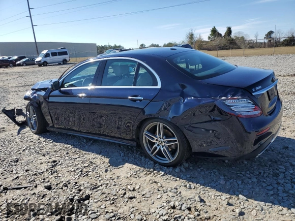 2018 Mercedes-Benz E-Class E 300 with VIN WDDZF4JB2JA329927, listed as a Copart auction lot 41367745 with 0 mi miles and Salvage Title. Bid and sale history available at carsss.com. Image 2.