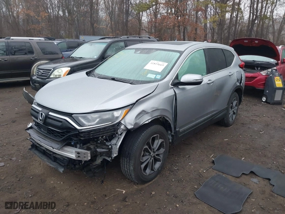 2021 Honda CR-V EX-L with VIN 5J6RW2H88MA009194, listed as a IAAI auction lot 41819669 with 11,982 mi miles. Bid and sale history available at carsss.com. Image 17.