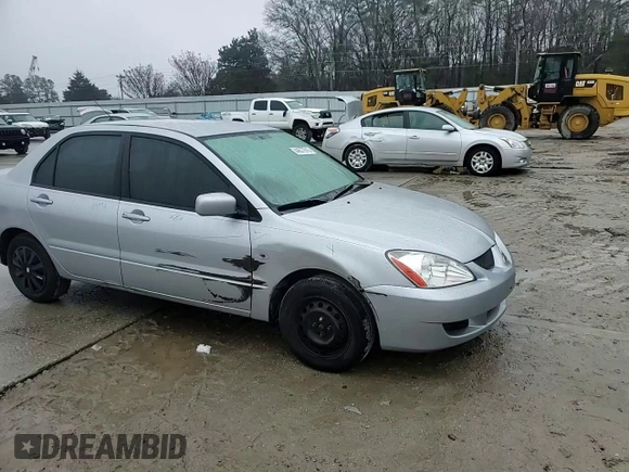 2005 Mitsubishi Lancer ES z VIN JA3AJ26E05U003642, wystawiony jako Copart lot #44577815 z przebiegiem 181 248 mil mil oraz Czysty tytuł • Clean title. Historia ofert i sprzedaży dostępna na DreamBid. Obrazek 10.