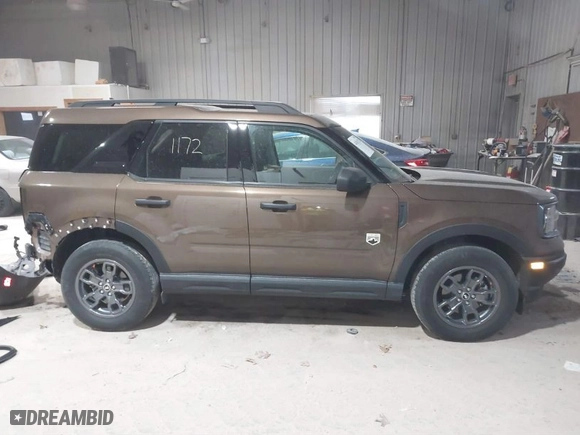2022 Ford Bronco Sport Big Bend with VIN 3FMCR9B68NRE36560, listed as a IAAI auction lot 41811172 with 23,351 mi miles. Bid and sale history available at carsss.com. Image 14.