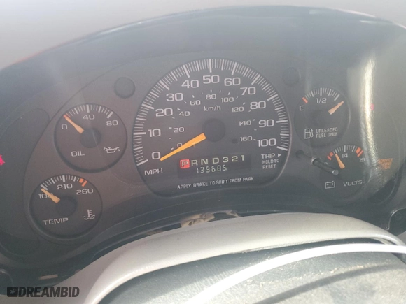 2000 Chevrolet Astro Cargo Van w/YF7 with VIN 1GBDM19W6YB176154, listed as a Copart auction lot 85086064 with 139,685 mi miles and Salvage Title. Bid and sale history available at carsss.com. Image 9.