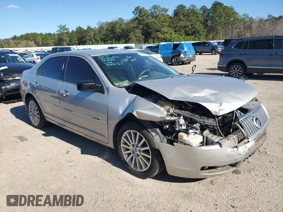 2007 Mercury Milan Premier with VIN 3MEHM08Z67R657341, listed as a Copart auction lot 80621104 with 159,731 mi miles and Salvage title. Bid and sale history available at DreamBid. Image 4.