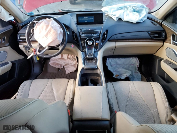 2019 Acura RDX w/Advance Pkg with VIN 5J8TC2H77KL030567, listed as a Copart auction lot 87021114 with 46,283 mi miles and Salvage Title. Bid and sale history available at carsss.com. Image 8.