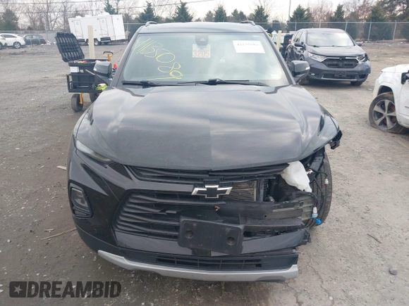 2022 Chevrolet Blazer LT with VIN 3GNKBJRS5NS231299, listed as a IAAI auction lot 41135089 with 54,443 mi miles and . Bid and sale history available at DreamBid. Image 13.