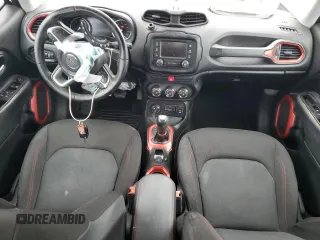 2015 Jeep Renegade Trailhawk with VIN ZACCJBCT8FPC18217, listed as a Copart auction lot 56537685 with 101,489 mi miles and Clean title. Bid and sale history available at DreamBid. Image 8.