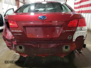 2012 Subaru Legacy 2.5i Premium with VIN 4S3BMCC67C3040514, listed as a Copart auction lot 50592645 with 61,207 mi miles and Salvage Title. Bid and sale history available at carsss.com. Image 6.