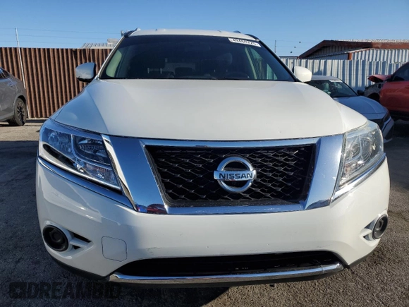 2016 Nissan Pathfinder S with VIN 5N1AR2MN5GC665783, listed as a Copart auction lot 49469725 with 99,647 mi miles and Salvage title. Bid and sale history available at DreamBid. Image 5.