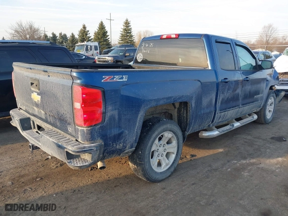 2017 Chevrolet Silverado 1500 LT with VIN 1GCVKREC7HZ349638, listed as a IAAI auction lot 41797563 with 136,915 mi miles. Bid and sale history available at carsss.com. Image 4.