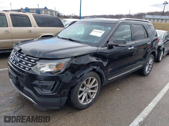 2016 Ford Explorer Limited with VIN 1FM5K7F89GGA48356, listed as a IAAI auction lot 41475364 with 265,086 mi miles and . Bid and sale history available at DreamBid. Image 18.