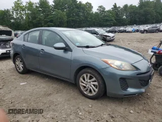 2012 Mazda 3 i Touring with VIN JM1BL1V85C1695014, listed as a Copart auction lot 64487035 with 246,413 mi miles and Clean title. Bid and sale history available at DreamBid. Image 4.