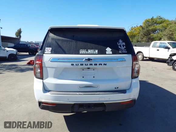 2023 Chevrolet Suburban LT with VIN 1GNSKCKD9PR339180, listed as a IAAI auction lot 41816541 with 60,537 mi miles and . Bid and sale history available at DreamBid. Image 17.