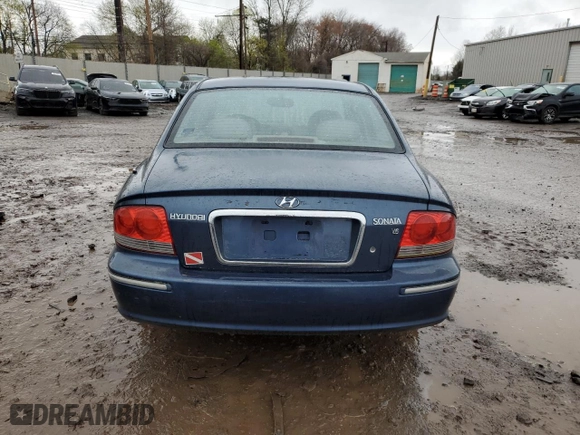 2005 Hyundai Sonata GLS with VIN KMHWF35H85A159077, listed as a Copart auction lot 51753525 with 113,192 mi miles and Salvage Title. Bid and sale history available at carsss.com. Image 6.
