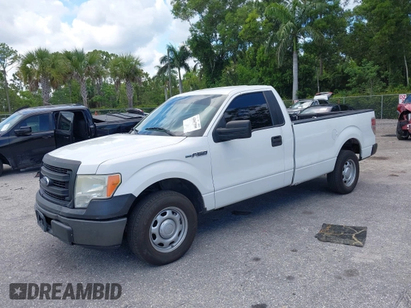 2013 Ford F-150 XL with VIN 1FTMF1CM7DKF27550, listed as a IAAI auction lot 42667599 with 131,264 mi miles and . Bid and sale history available at DreamBid. Image 17.