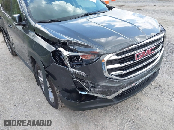 2018 GMC Terrain SLT with VIN 3GKALPEV5JL309836, listed as a IAAI auction lot 42159811 with 28,331 mi miles. Bid and sale history available at carsss.com. Image 18.