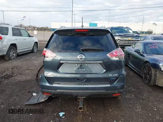 2014 Nissan Rogue SL with VIN 5N1AT2MV1EC849200, listed as a IAAI auction lot 41928886 with 153,467 mi miles. Bid and sale history available at carsss.com. Image 16.