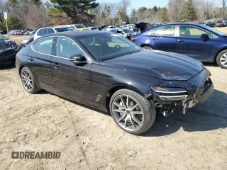 2024 Genesis G70 2.5T with VIN KMTG34SC5RU143084, listed as a Copart auction lot 49413075 with 12,447 mi miles and Clean title. Bid and sale history available at DreamBid. Image 4.