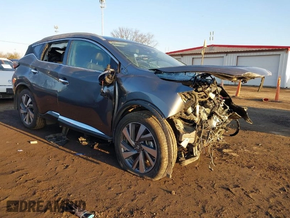 2021 Nissan Murano SL with VIN 5N1AZ2CS2MC118747, listed as a IAAI auction lot 38669107 with Not Provided miles and . Bid and sale history available at DreamBid. Image 1.