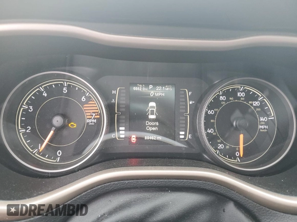 2017 Jeep Cherokee Latitude with VIN 1C4PJMCB9HW512414, listed as a Copart auction lot 54179234 with 89,462 mi miles and Salvage title. Bid and sale history available at DreamBid. Image 9.