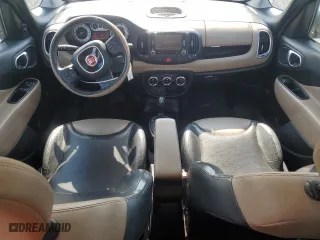 2014 FIAT 500L Lounge with VIN ZFBCFACH4EZ012256, listed as a Copart auction lot 52956725 with 114,014 mi miles and Salvage Title. Bid and sale history available at carsss.com. Image 8.