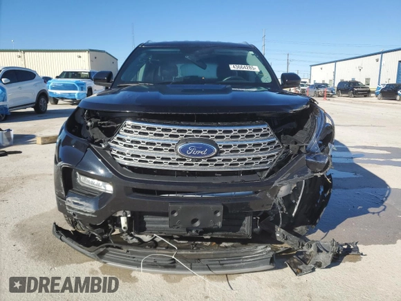 2022 Ford Explorer Limited with VIN 1FMSK7FH5NGA79510, listed as a Copart auction lot 43664285 with 41,095 mi miles and Salvage Title. Bid and sale history available at carsss.com. Image 5.