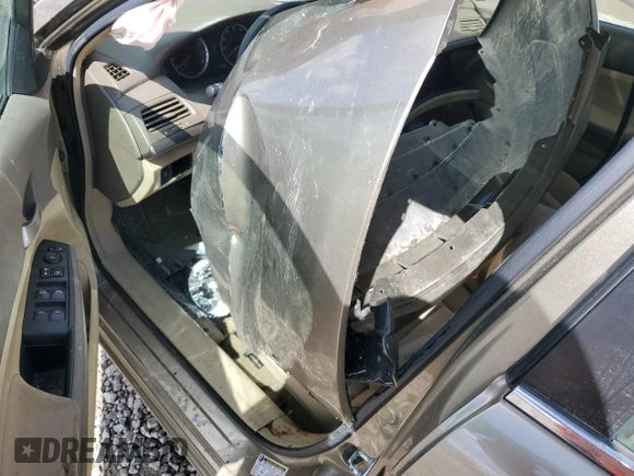 2009 Honda Accord LX-P with VIN 1HGCP26469A044236, listed as a Copart auction lot 49244925 with 118,376 mi miles and Salvage Title. Bid and sale history available at DreamBid. Image 8.