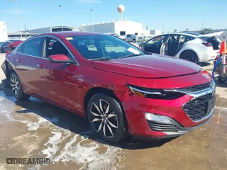 2020 Chevrolet Malibu RS with VIN 1G1ZG5ST4LF116626, listed as a IAAI auction lot 41379655 with 67,375 mi miles. Bid and sale history available at carsss.com. Image 1.