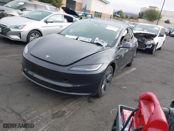 2024 Tesla Model 3 with VIN 5YJ3E1EA6RF742780, listed as a IAAI auction lot 41521613 with 11,508 mi miles. Bid and sale history available at carsss.com. Image 19.