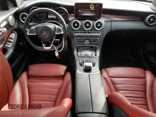 2015 Mercedes-Benz C-Class C 400 with VIN 55SWF6GB5FU053451, listed as a Copart auction lot 49640605 with 157,297 mi miles and Clean Title. Bid and sale history available at carsss.com. Image 8.
