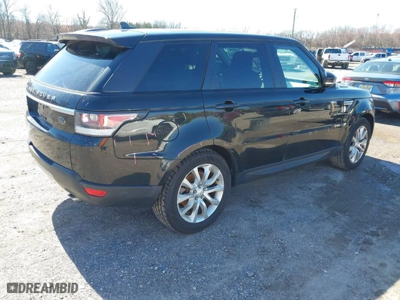 2015 Land Rover Range Rover Sport HSE with VIN SALWR2VF3FA607868, listed as a IAAI auction lot 41811123 with 142,743 mi miles. Bid and sale history available at carsss.com. Image 4.