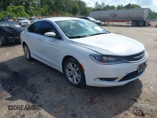 2016 Chrysler 200 Limited with VIN 1C3CCCAB2GN145709, listed as a IAAI auction lot 42215282 with 146,533 mi miles and . Bid and sale history available at DreamBid. Image 1.