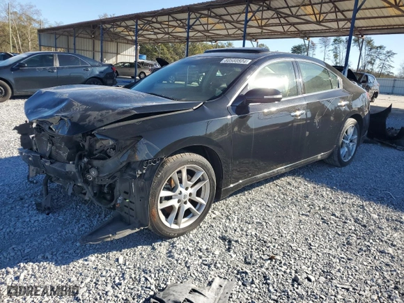 2010 Nissan Maxima 3.5 SV w/Sport Pkg with VIN 1N4AA5APXAC874968, listed as a Copart auction lot 80580524 with 185,274 mi miles and Salvage Title. Bid and sale history available at carsss.com. Image 1.