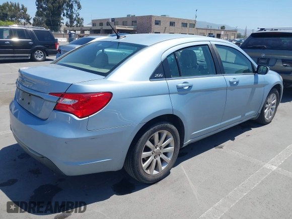 2013 Chrysler 200 Touring with VIN 1C3CCBBB4DN567372, listed as a IAAI auction lot 42196274 with 182,018 mi miles. Bid and sale history available at carsss.com. Image 4.