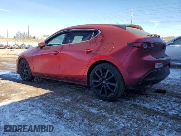 2022 Mazda Mazda3 Hatchback Premium with VIN JM1BPAML4N1502493, listed as a Copart auction lot 41916025 with 42,171 mi miles and Salvage Title. Bid and sale history available at carsss.com. Image 2.