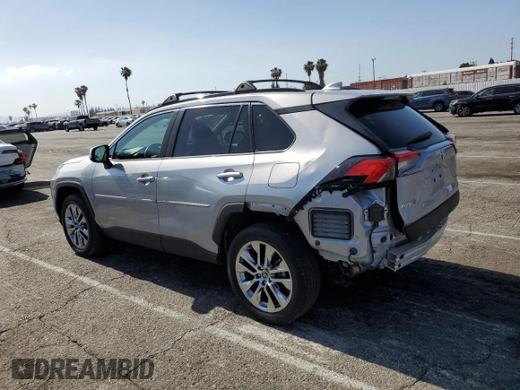 2021 Toyota RAV4 XLE Premium with VIN 2T3C1RFV4MC148429, listed as a Copart auction lot 58264395 with 26,799 mi miles and Salvage title. Bid and sale history available at DreamBid. Image 2.